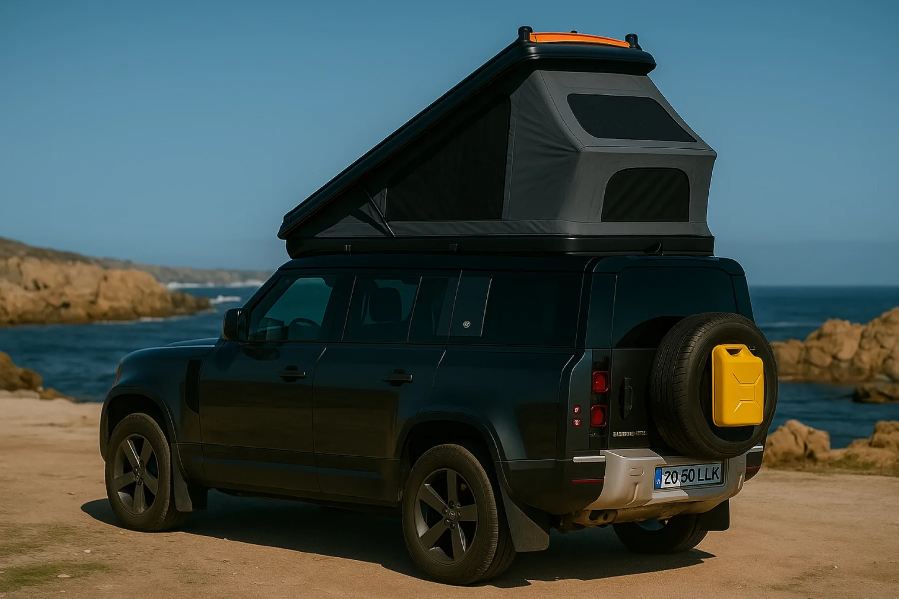 Land Rover Defender Alu-Cab PopUp integriran strešni šotor: so sanje o Defenderju s pop-up streho, ki zaenkrat še ne obstaja