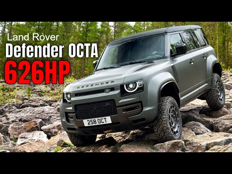 Land Rover Defender Octa: to je najmočnejši Defender vseh časov