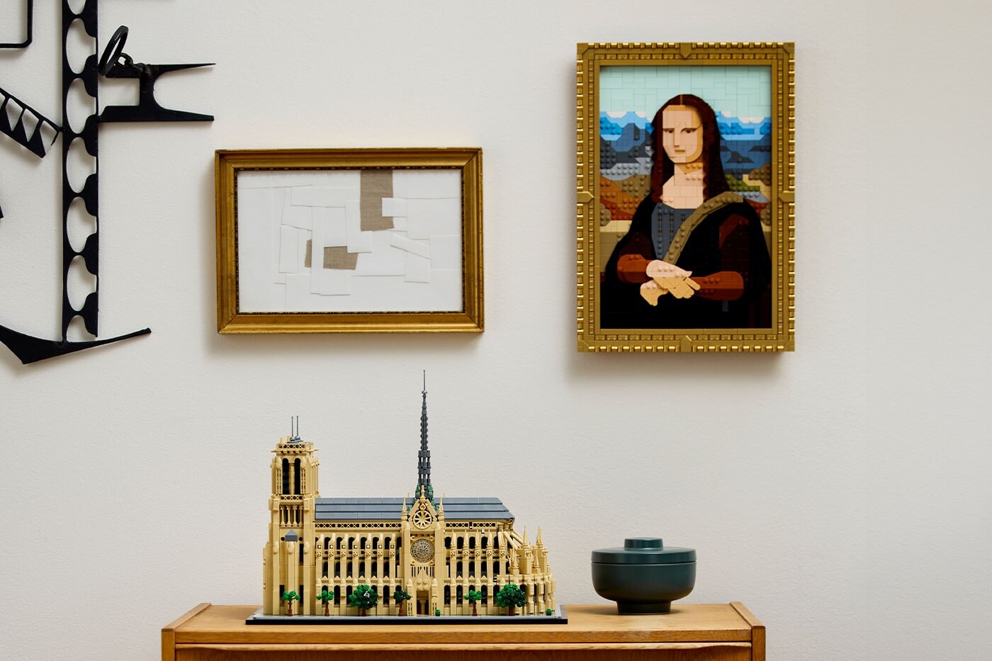 LEGO-jevi pariški mojstrovinji: Mona Liza in Notre-Dame