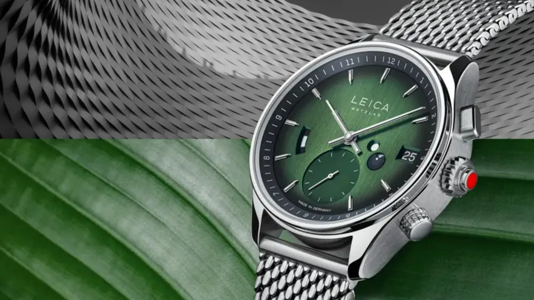 Leica ZM 1 in ZM 2 Urban Green: Ko nemška preciznost zavije v zeleni fumé