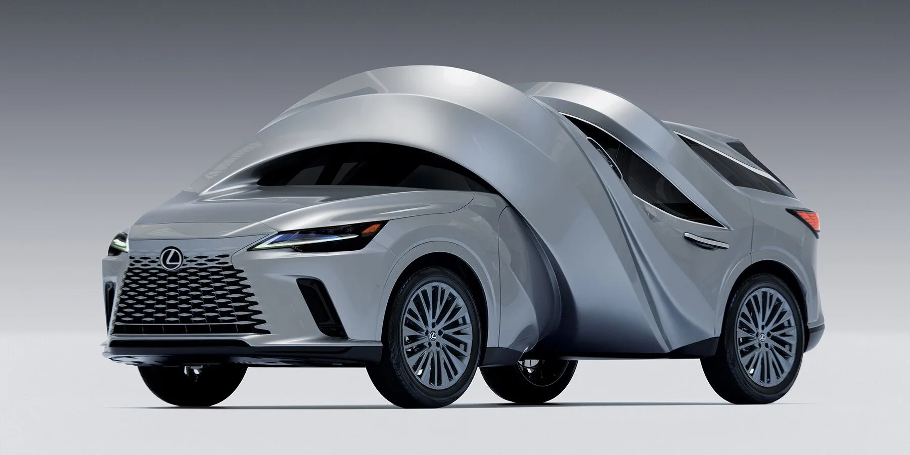 Lexus in MSCHF predstavila projekt Motomorphosis: Ko se japonski prestiž zvije v nadrealistično umetnost