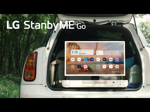 LG StanbyME GO: Televizija v kovčku za popolno mobilno zabavo