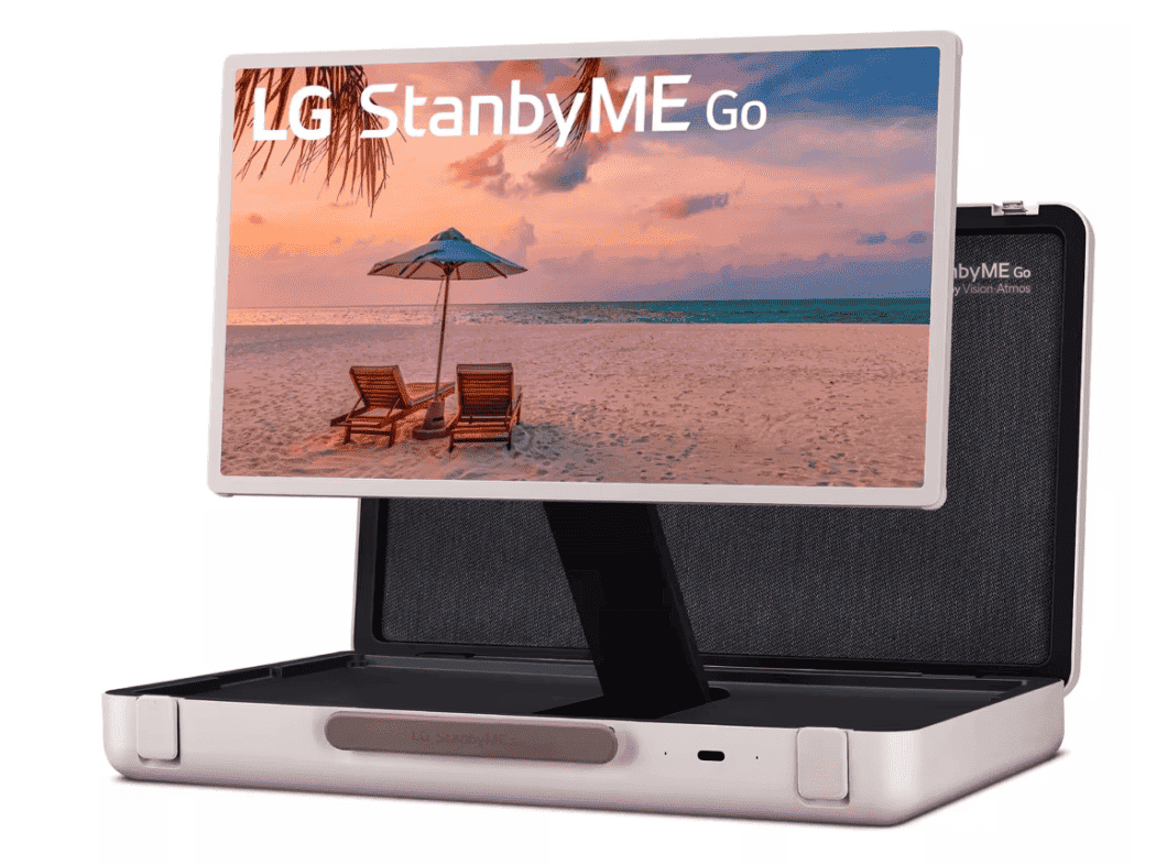 LG StanbyME GO: Televizija v kovčku za popolno mobilno zabavo