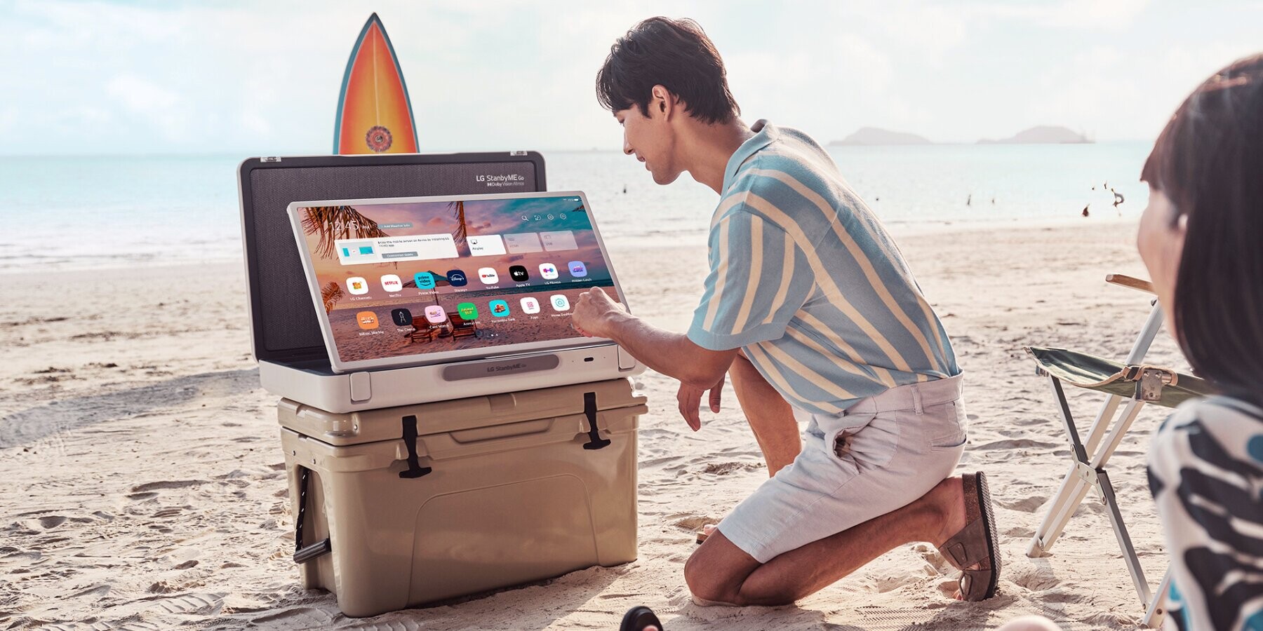 LG StanbyME GO: Televizija v kovčku za popolno mobilno zabavo