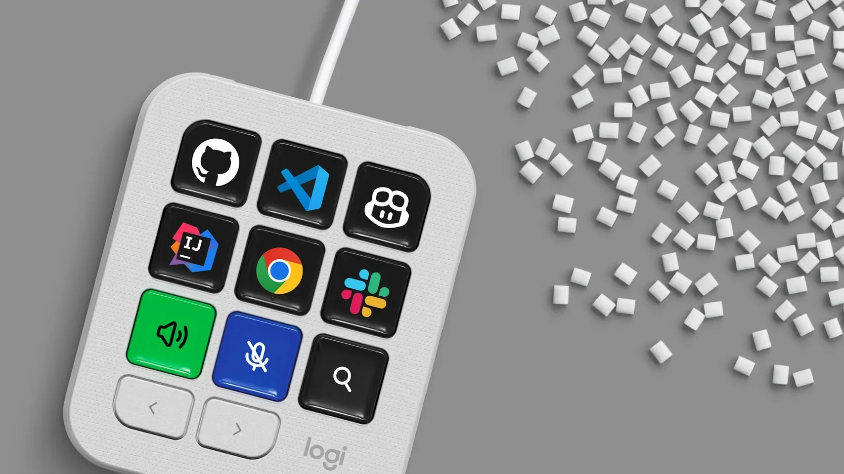 Logitech MX Keypad: Je ta komandna plošča za 100 evrov najboljši pripomoček za delo z umetno inteligenco?