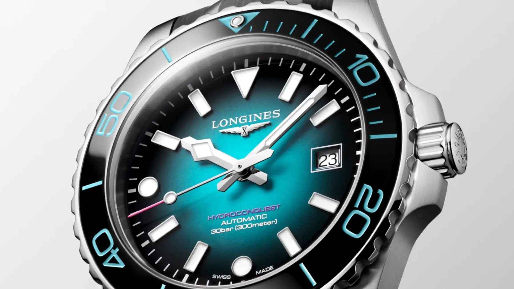 Longines HydroConquest Commonwealth Games 2026: turkizna fumé senzacija, ki je Glasgow označila bolj zvesto kot katerakoli ura