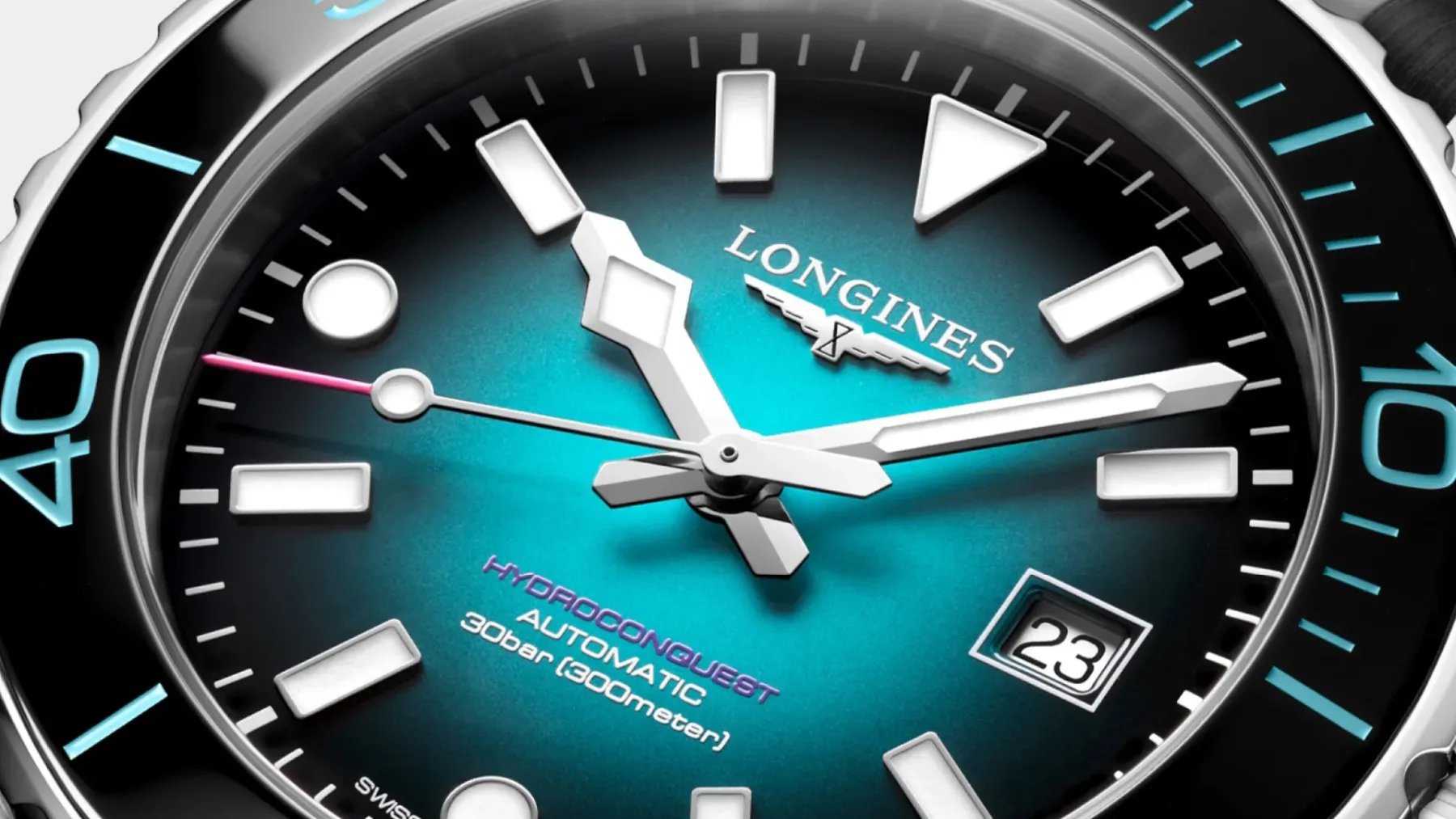 Longines HydroConquest Commonwealth Games 2026: turkizna fumé senzacija, ki je Glasgow označila bolj zvesto kot katerakoli ura