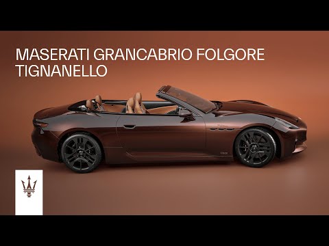 Maserati GranCabrio Folgore Tignanello: Maserati združuje moči z vinsko ikono