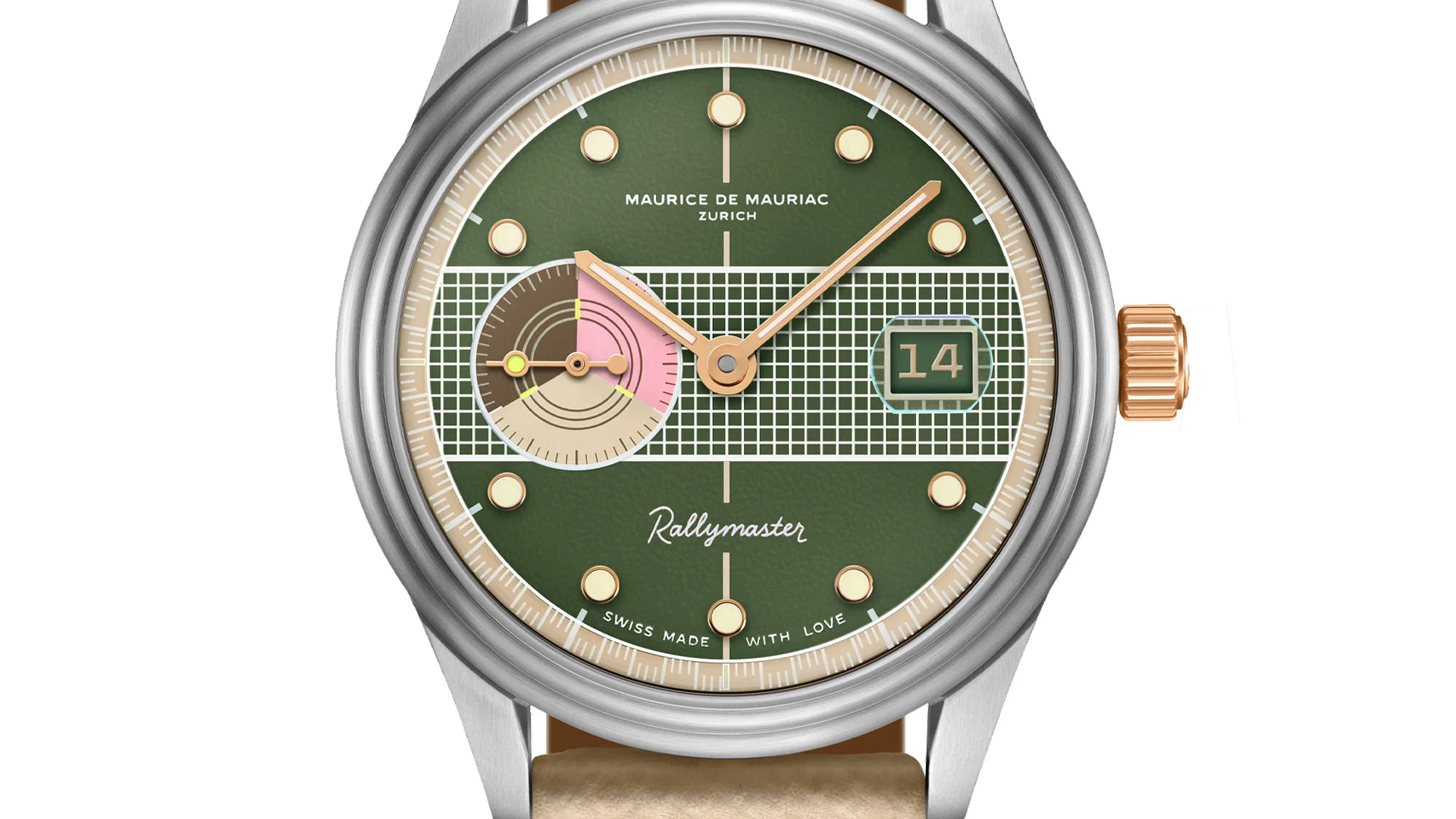 Maurice de Mauriac x Racquet Magazine ponovno navdušujeta z uro Maurice de Mauriac Rallymaster III
