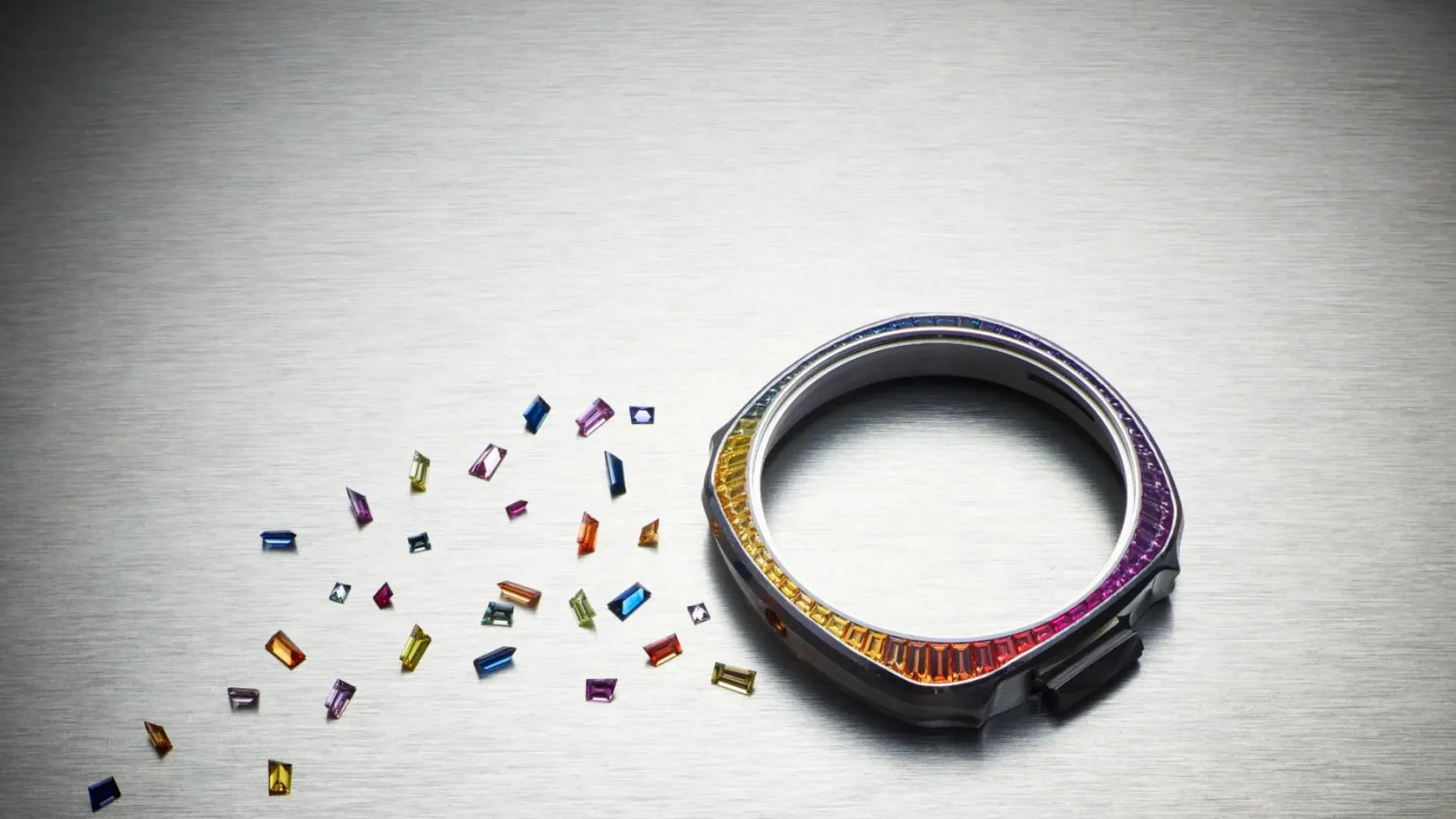 Mavrični šepet časa: H. Moser & Cie. Streamliner Tourbillon Skeleton Rainbow