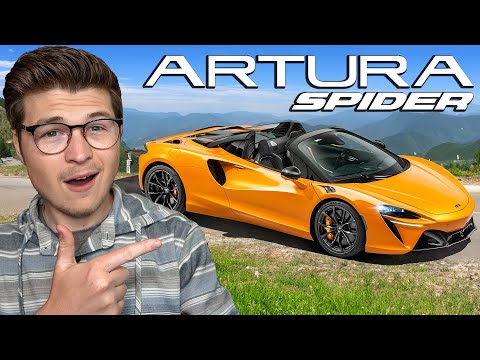 McLaren Artura Spider 2025: Hibridna moč in estetika brez omejitev