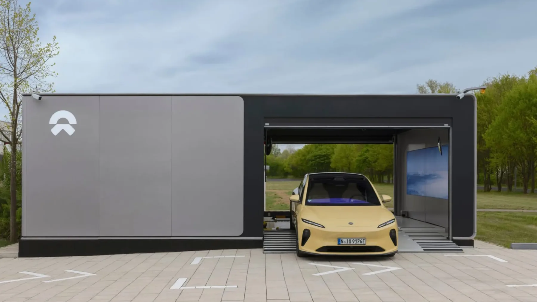 Menjava baterij: utopija ali realnost – NIO s 60. NIO Power Swap postajo za menjavo baterij v Evropi prehiteva konkurenco – in prihodnost