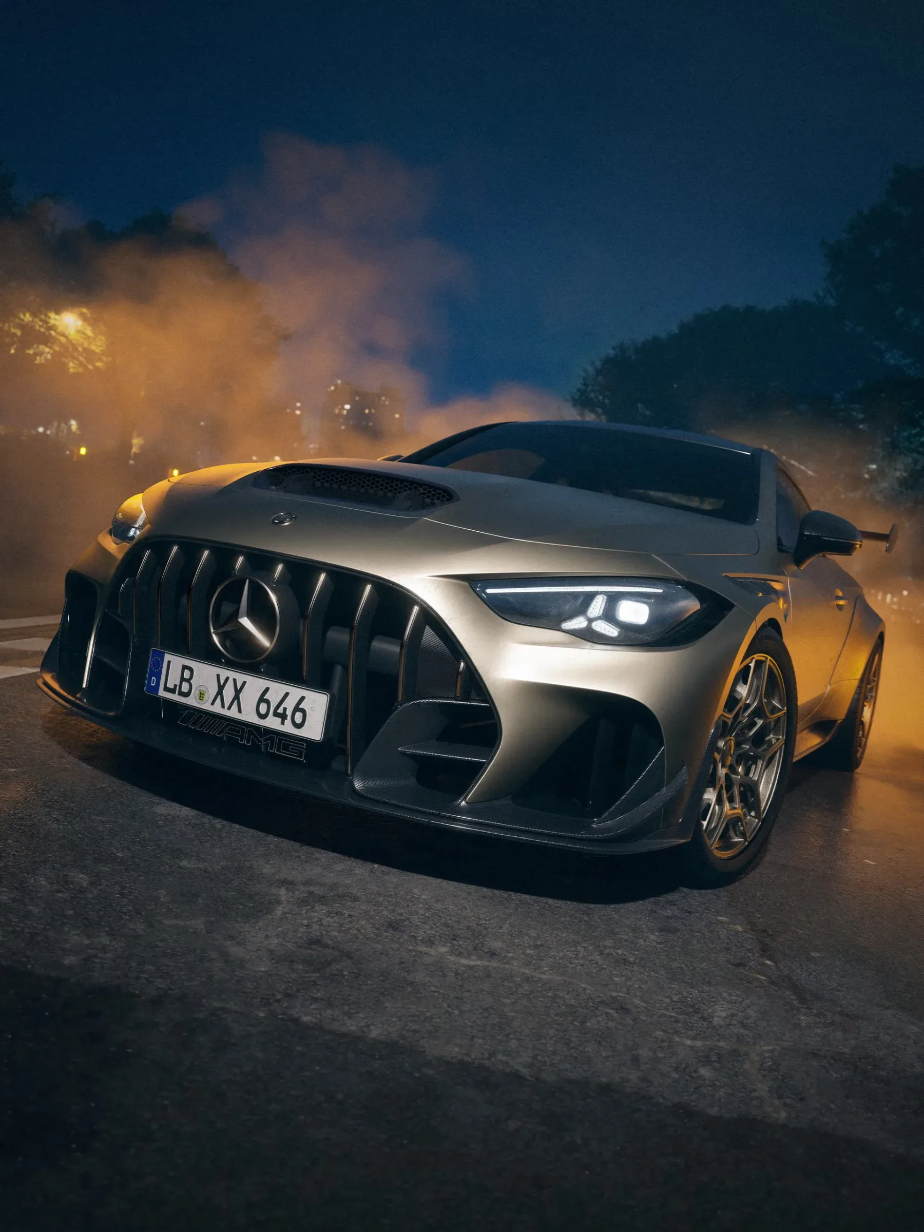 Mercedes-AMG CLE 646 Spezialanfertigung: Podivjani V8 z zadnjim pogonom za prave dirkaške navdušence