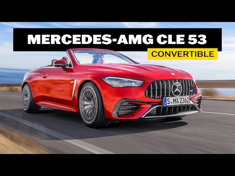 Mercedes-AMG CLE53 Cabriolet 2025: le 20 sekund do svobode