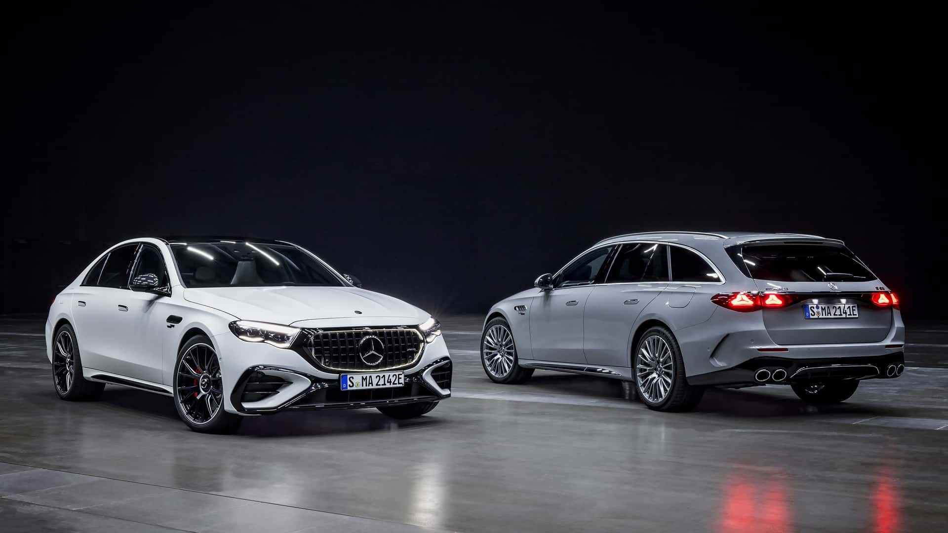 Mercedes-AMG E53: hibridna zverina z 603 KM – elektrika ji doda mišice