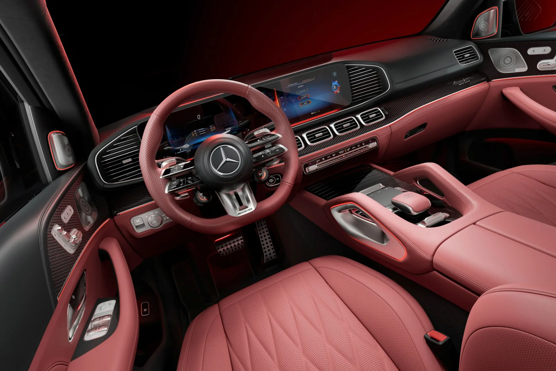 Mercedes-AMG GLE in GLS MANUFAKTUR Arctic Silver Edition: Ledena poezija konjskih moči