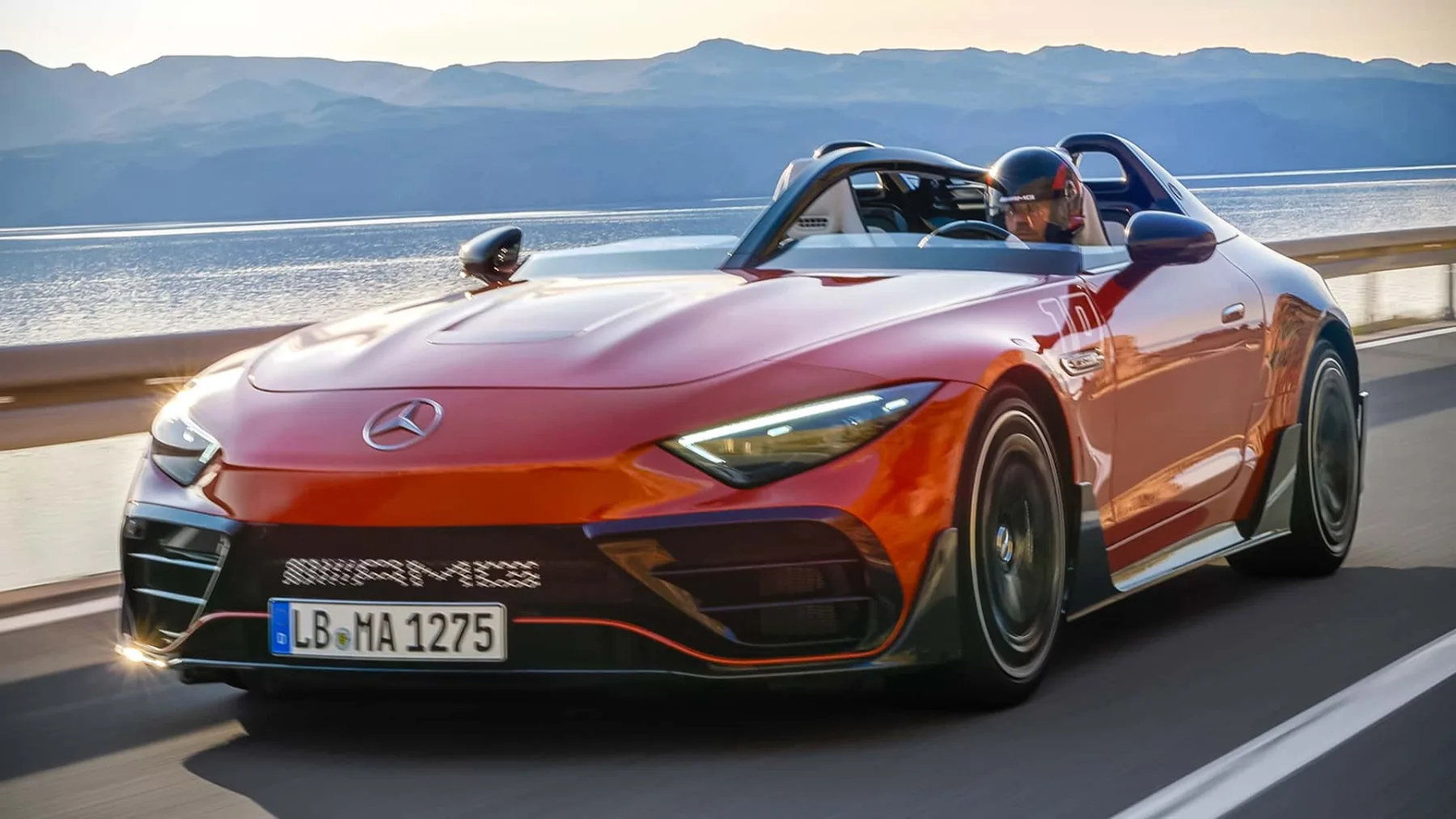 Mercedes-AMG PureSpeed: ko vetra ne ujameš, ker nimaš vetrobranskega stekla