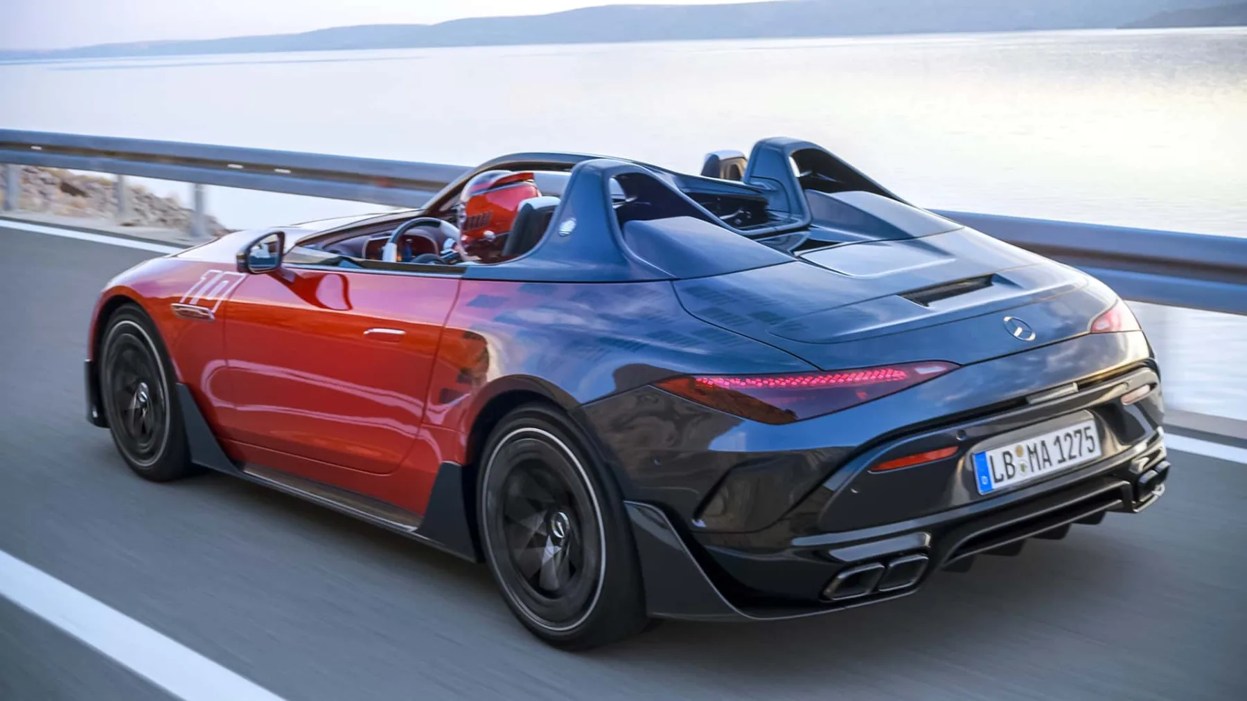 Mercedes-AMG PureSpeed: ko vetra ne ujameš, ker nimaš vetrobranskega stekla
