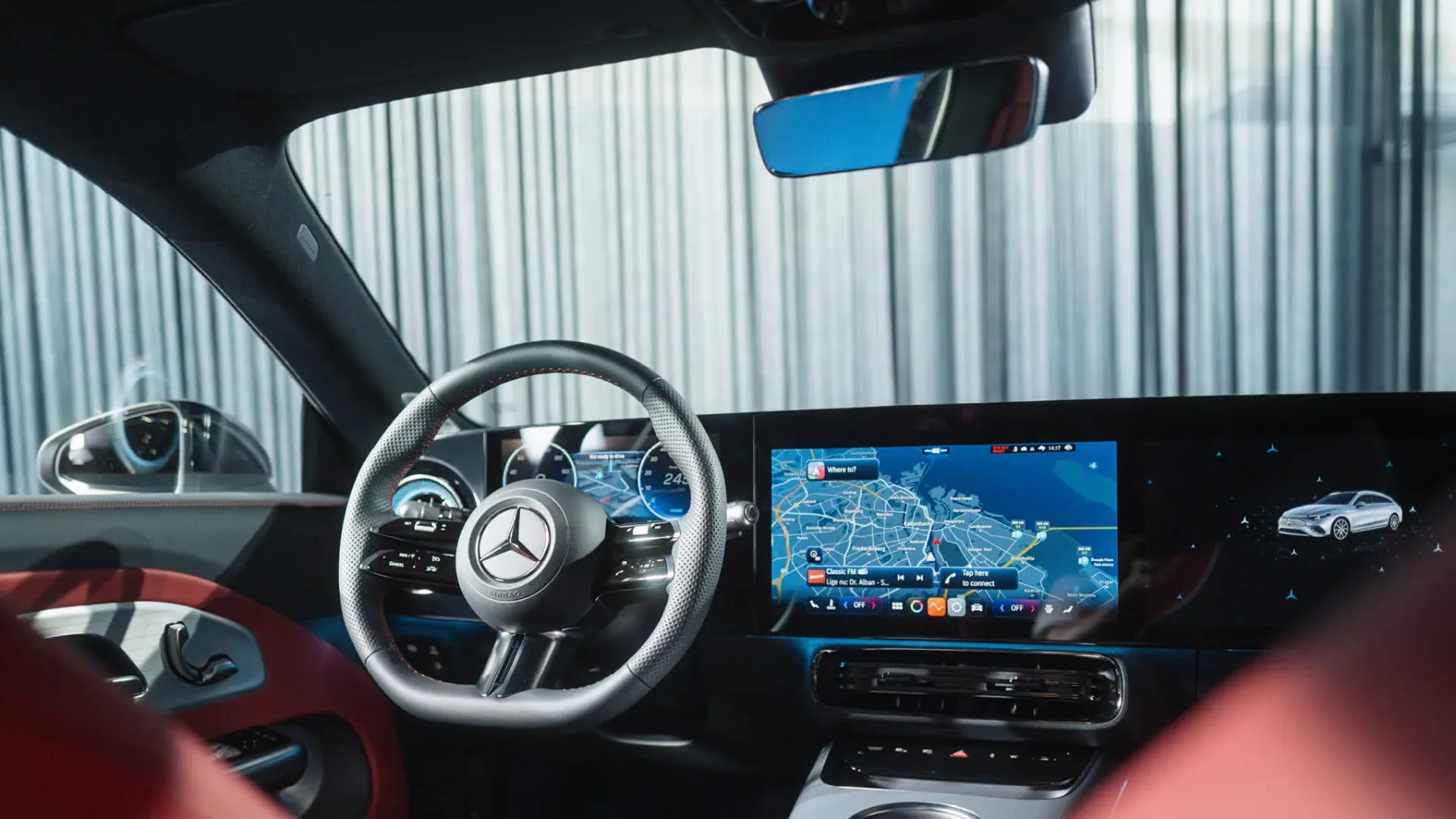 Mercedes-Benz CLA Shooting Brake (2026) – električni karavan z zvezdami v strehi in malo preveč svetlobne magije