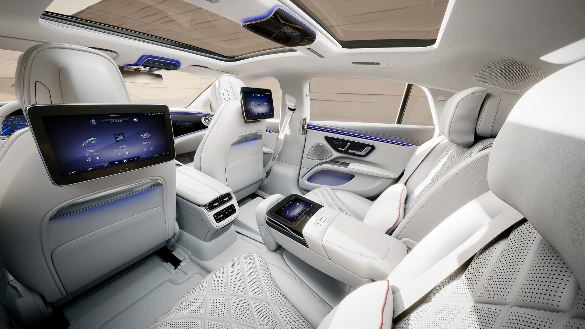 Mercedes-Benz EQS 2025: posodobljen električni luksuz