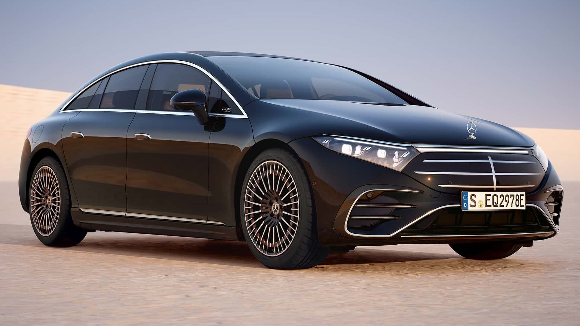 Mercedes-Benz EQS 2025: posodobljen električni luksuz