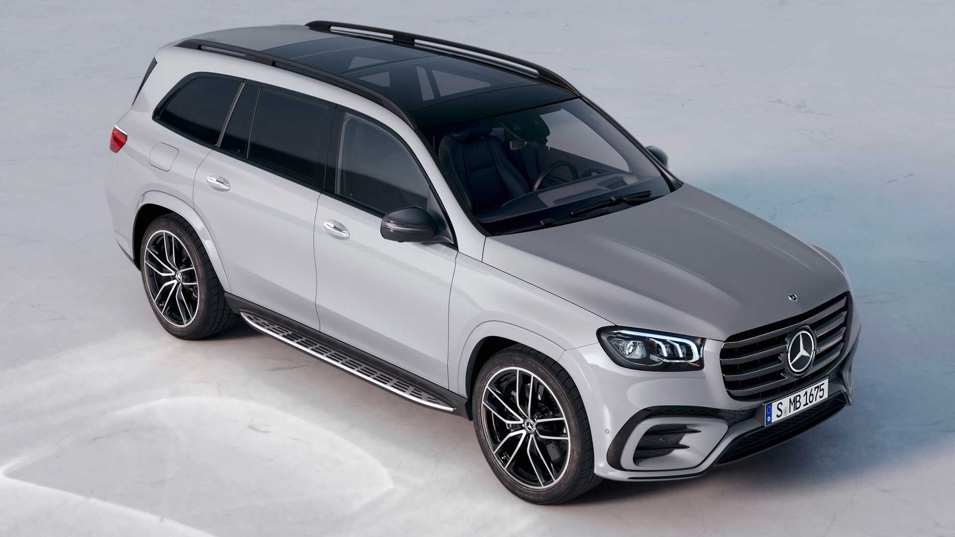 Mercedes-Benz GLS (2024): posodobljen titan med SUVji