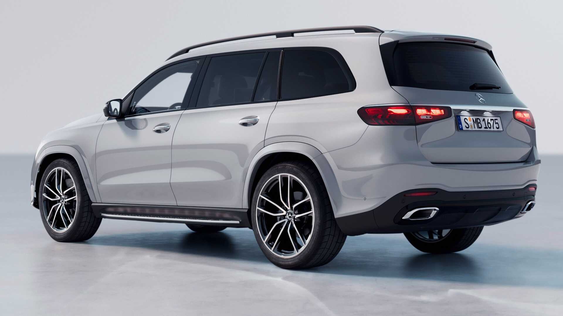 Mercedes-Benz GLS (2024): posodobljen titan med SUVji