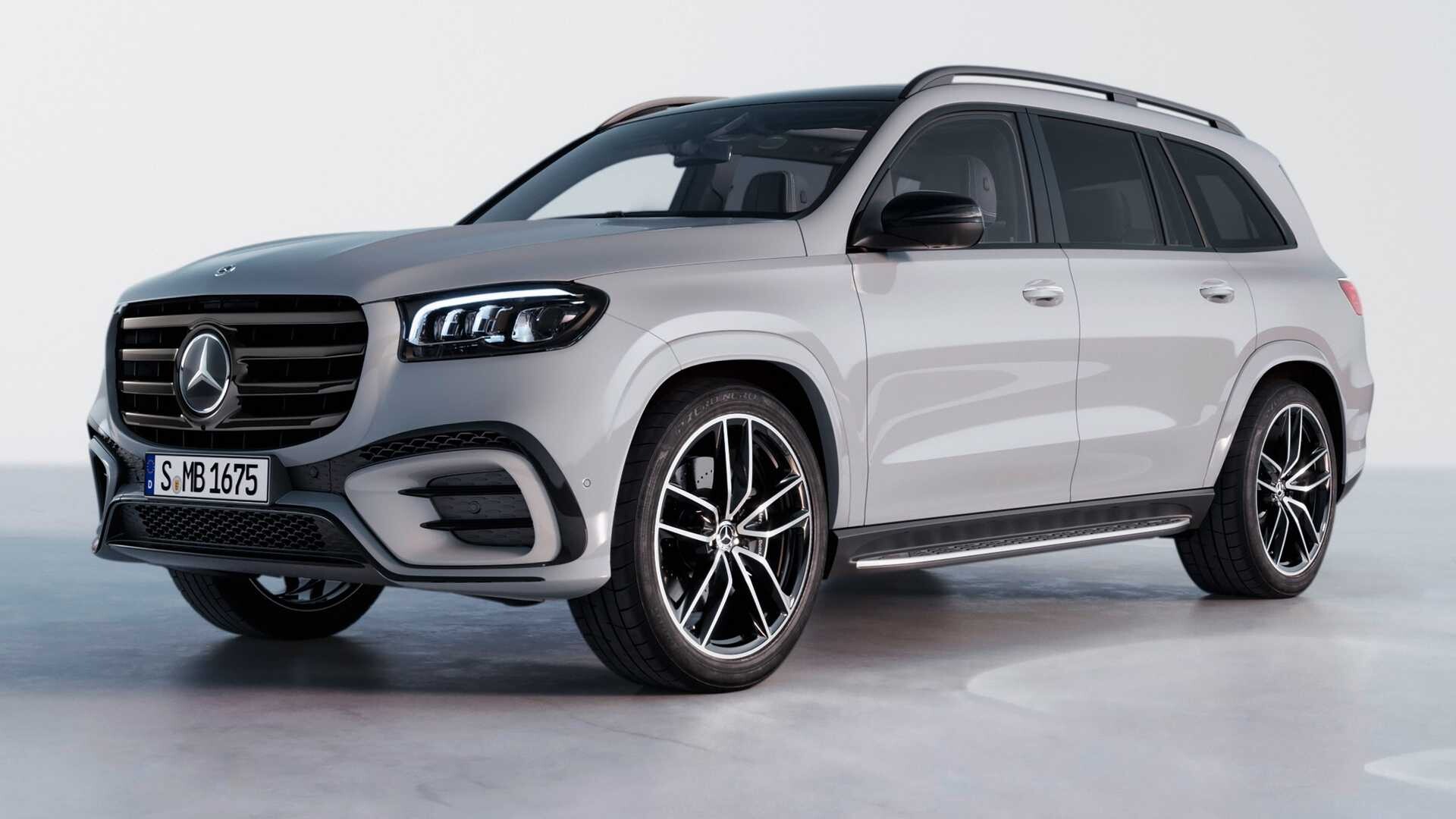 Mercedes-Benz GLS (2024): posodobljen titan med SUVji