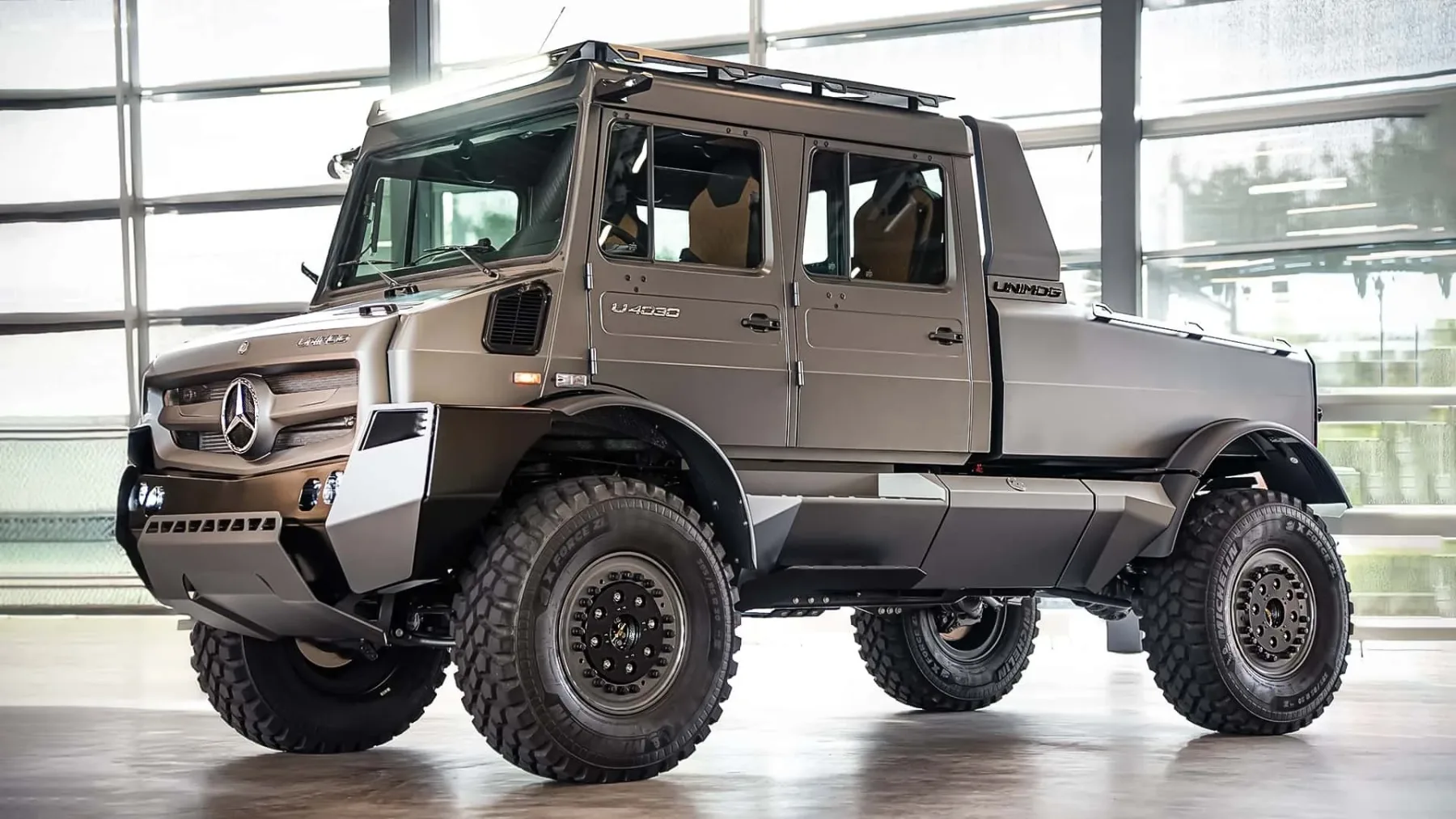 Mercedes-Benz Unimog U 4023 Concept: Ko gre najboljši delovni stroj na svetu v opero in postane ultimativna igrača