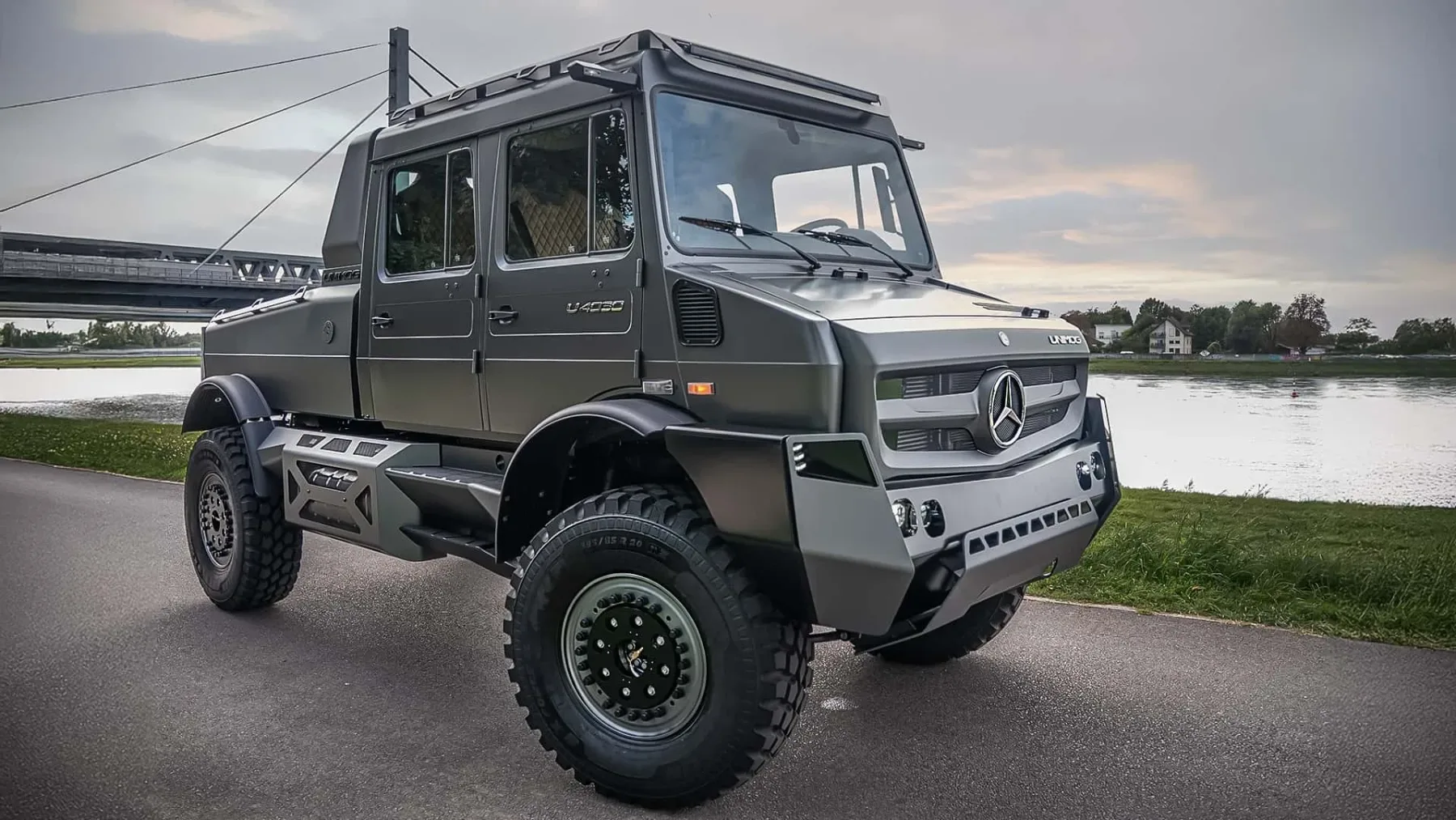 Mercedes-Benz Unimog U 4023 Concept: Ko gre najboljši delovni stroj na svetu v opero in postane ultimativna igrača