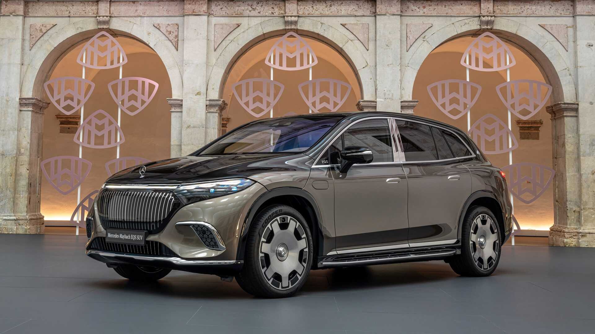 2024 Mercedes-Maybach EQS SUV; Foto: group-media.mercedes-benz.com