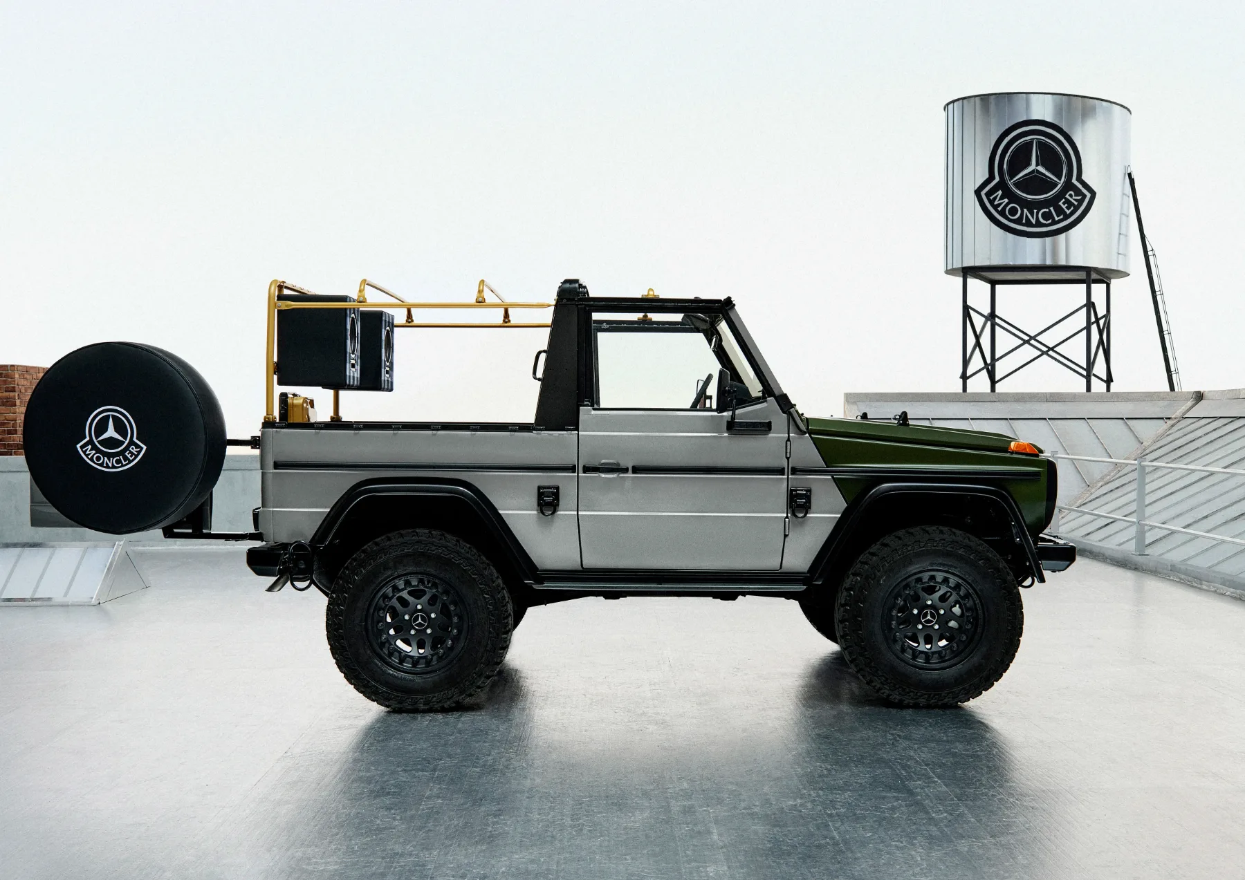 Mercedes X Moncler sta združila moči: nova omejena serija 20 ekskluzivnih vozil Mercedes X Moncler NIGO G-wagon