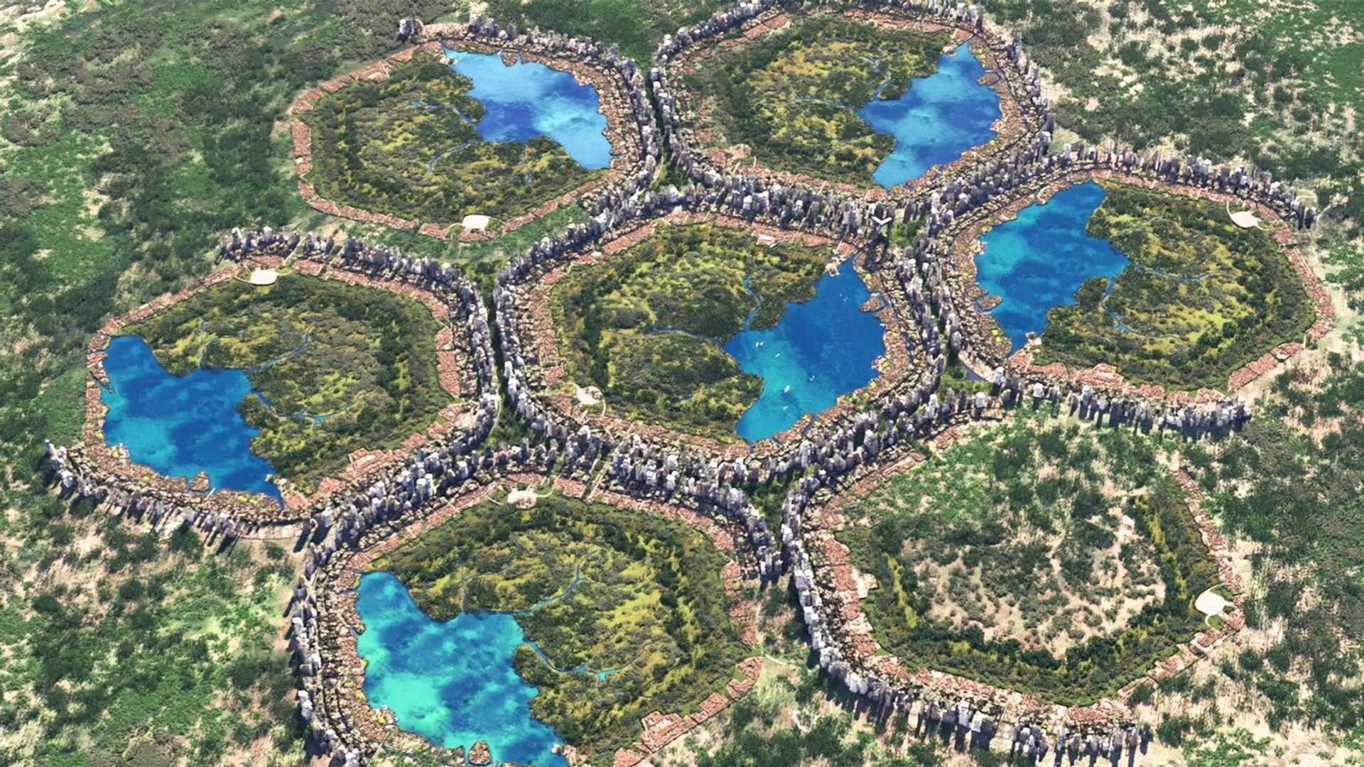 Mesto prihodnosti: bomo nekoč živeli v mestih šesterokotne oblike?