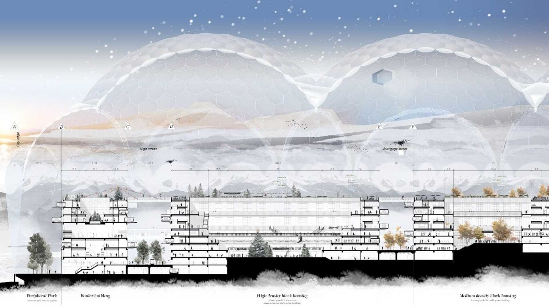 Mesto prihodnosti: bomo nekoč živeli v mestih šesterokotne oblike?