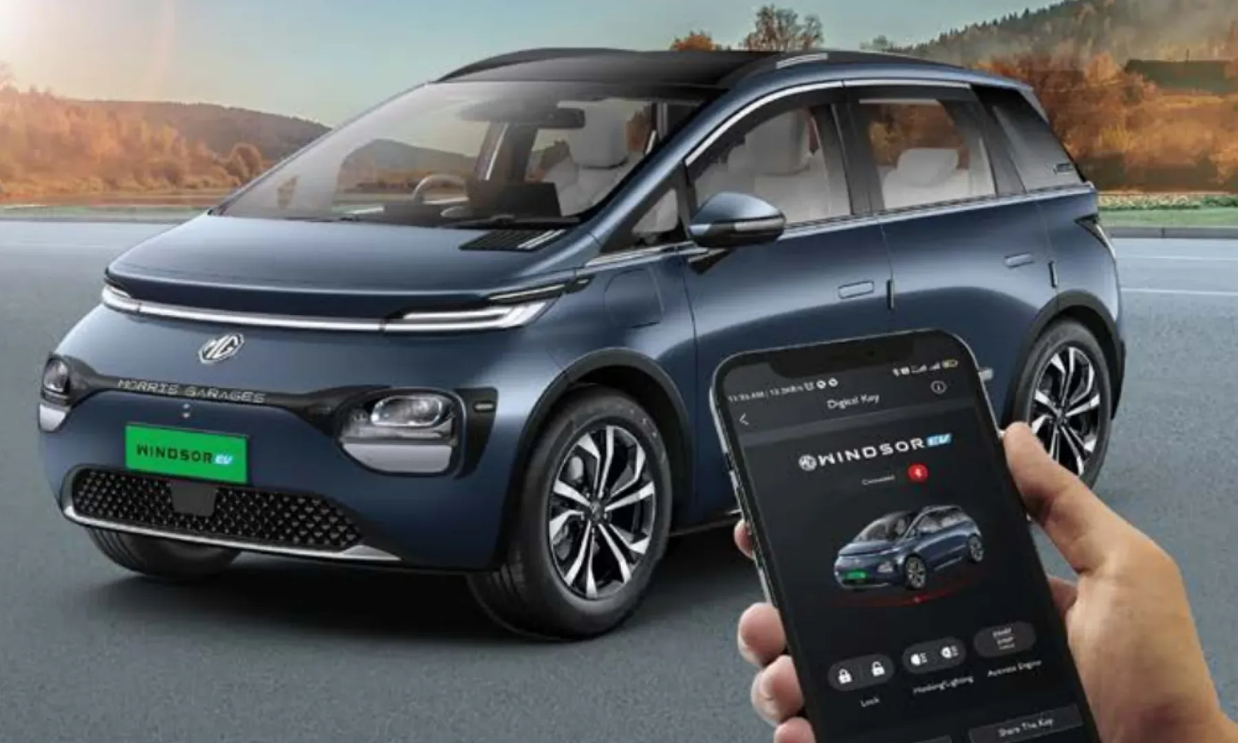 MG Windsor EV PRO: indijski luksuzni električni avto za 16.250 evrov, ki ti skuha kavo in reši sosede brez štroma