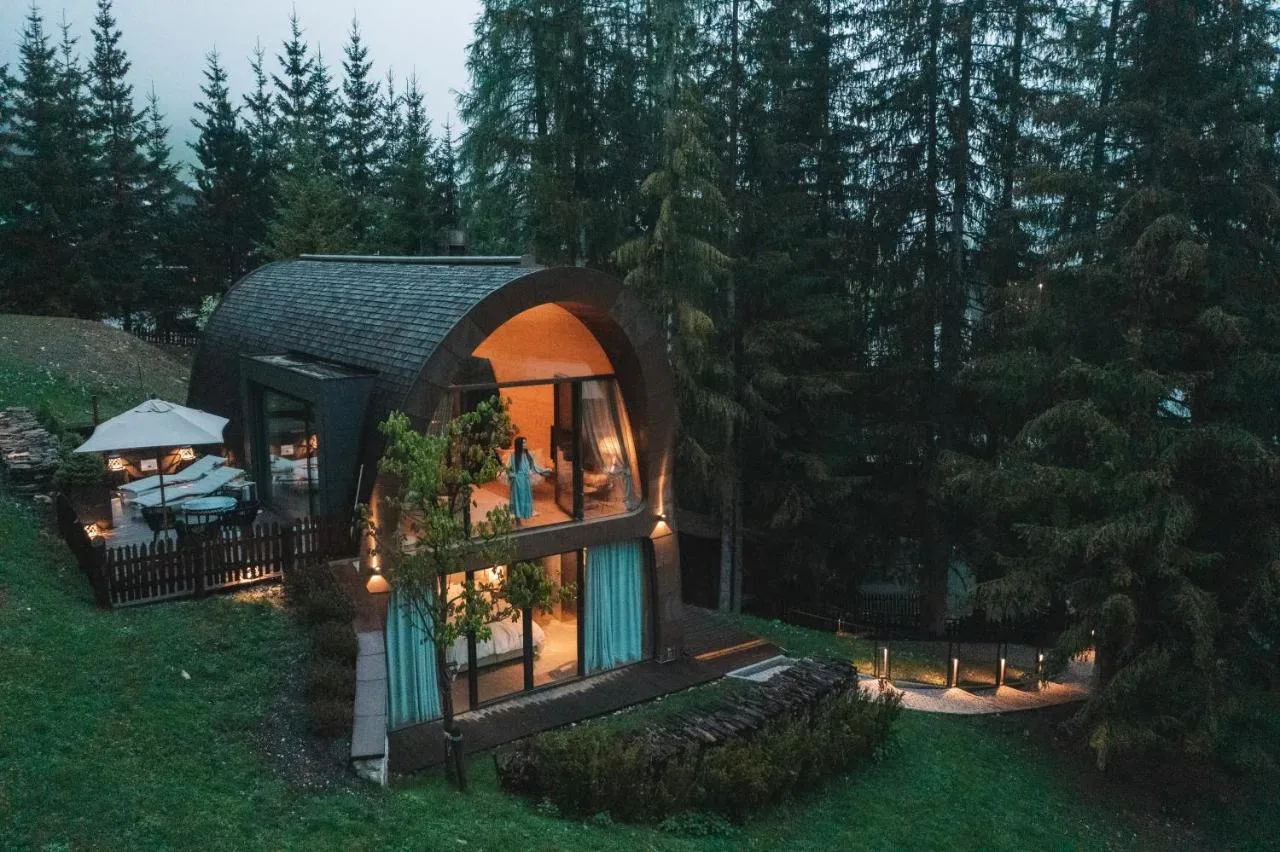 Mi Chalet, Alta Badia: to ni koča z razgledom, ampak razgled z razkošjem