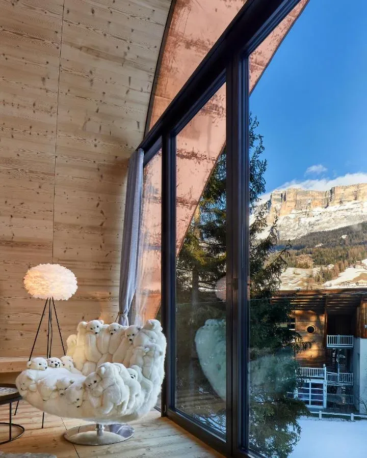 Mi Chalet, Alta Badia: to ni koča z razgledom, ampak razgled z razkošjem