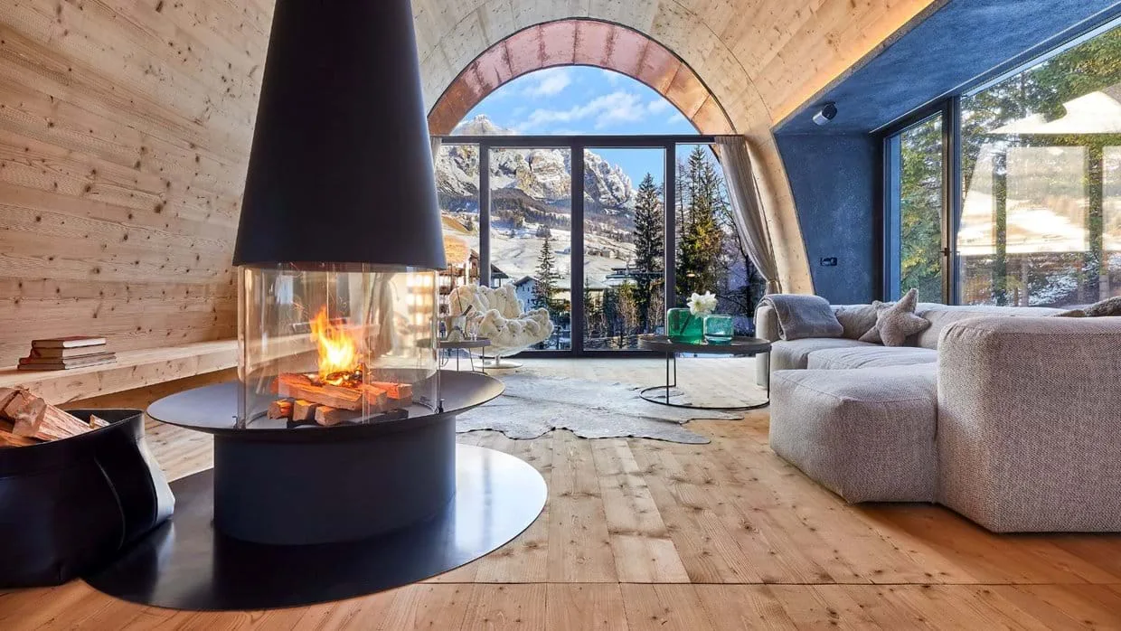 Mi Chalet, Alta Badia: to ni koča z razgledom, ampak razgled z razkošjem