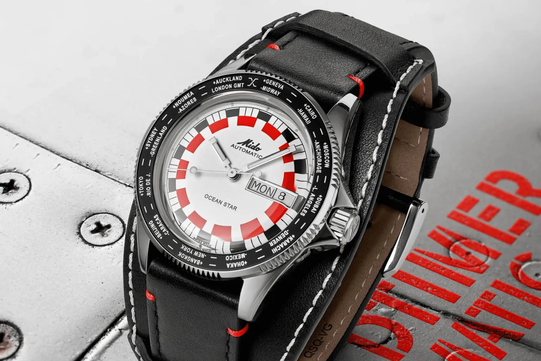 Mido Ocean Star Worldtimer – ena boljših pod 1000 €: Retro popolnost iz 70. let oživi sodobno svetovljansko roko
