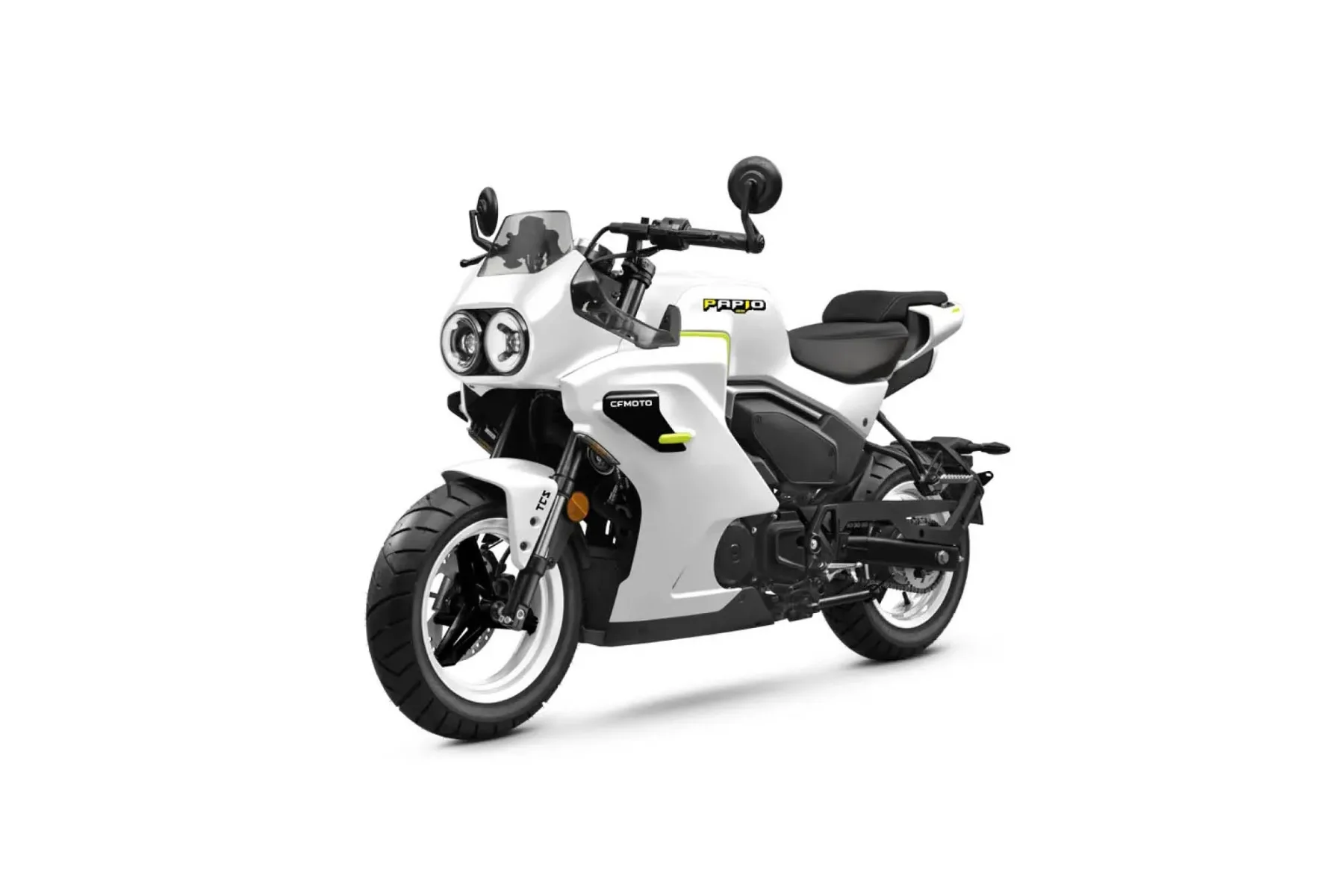 Mini café racer, ki te gleda z velikimi očmi: CFMOTO Papio SS 2026