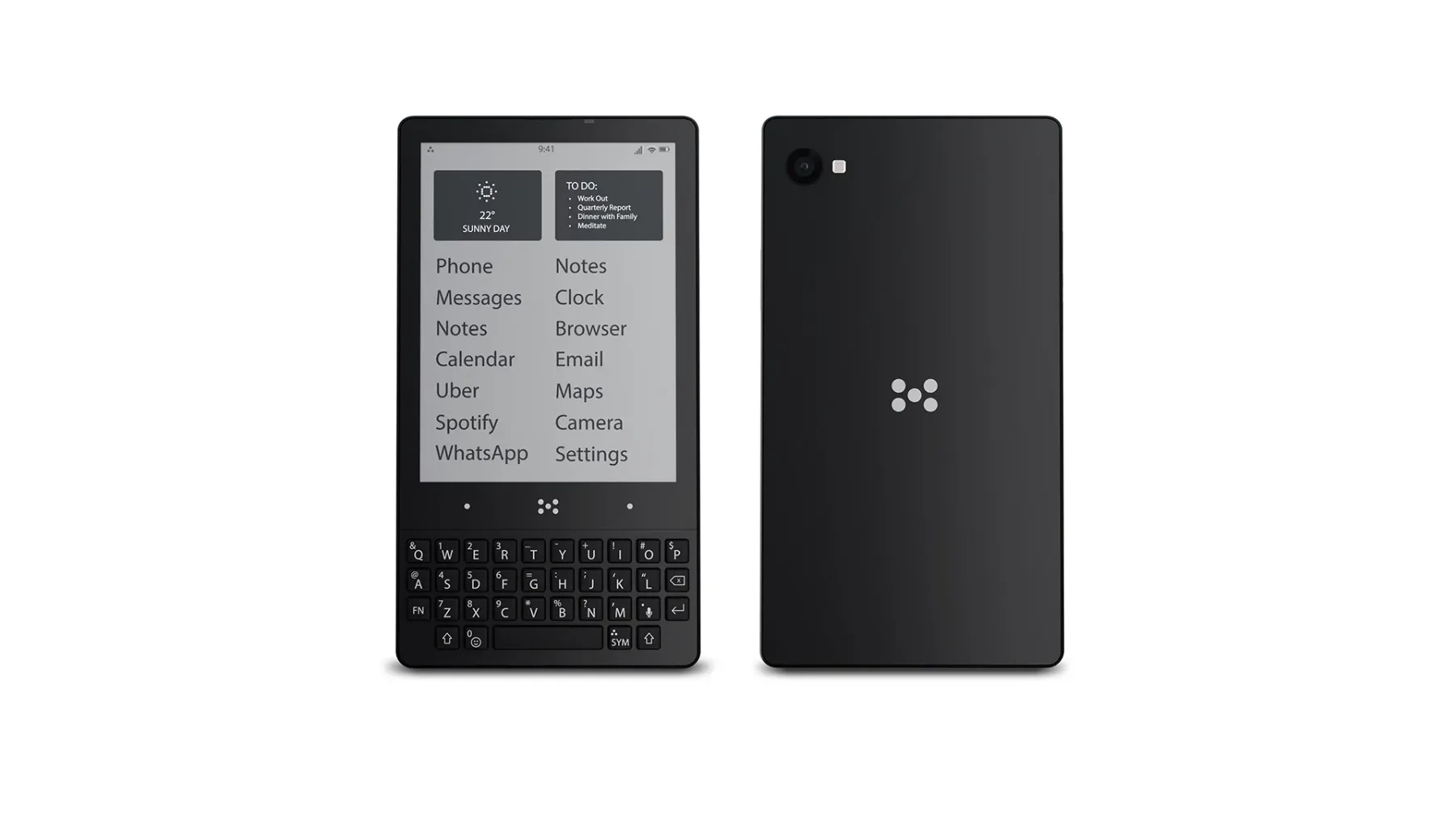 Minimal Phone: Telefon, ki preobraža minimalizem s pomočjo E-ink zaslona