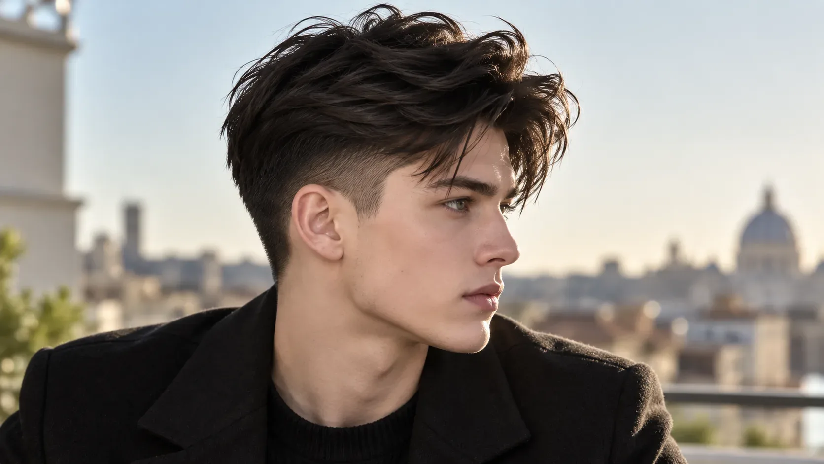 Moška frizura, ki bo izrinila klasični fade: K-pop rez »two block« osvaja ulice