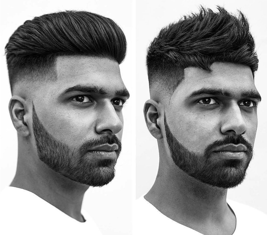 “Pompadour” + “fade”