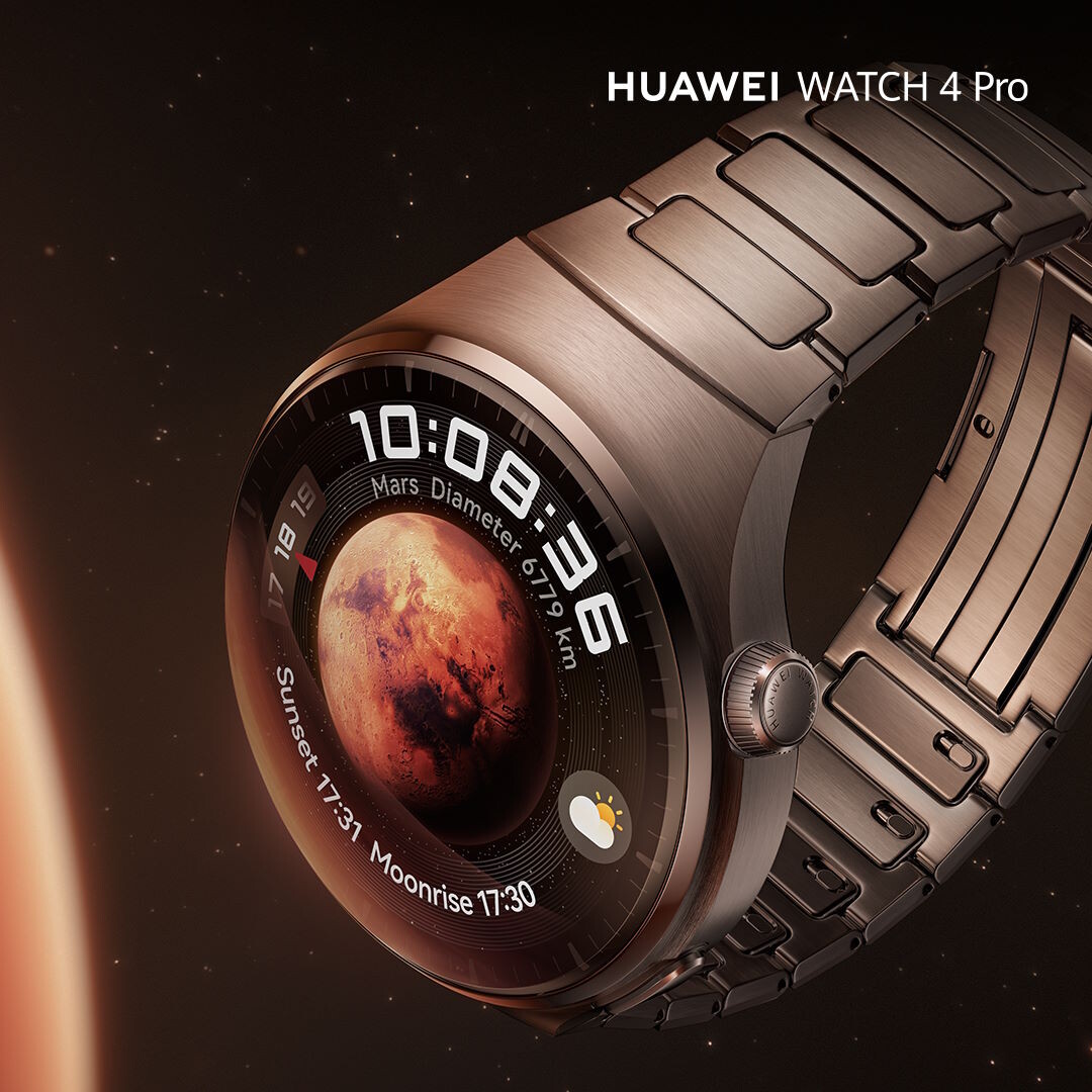 Nad novo pametno uro Huawei Watch 4 navdušen tudi olimpijski prvak Mo Farah