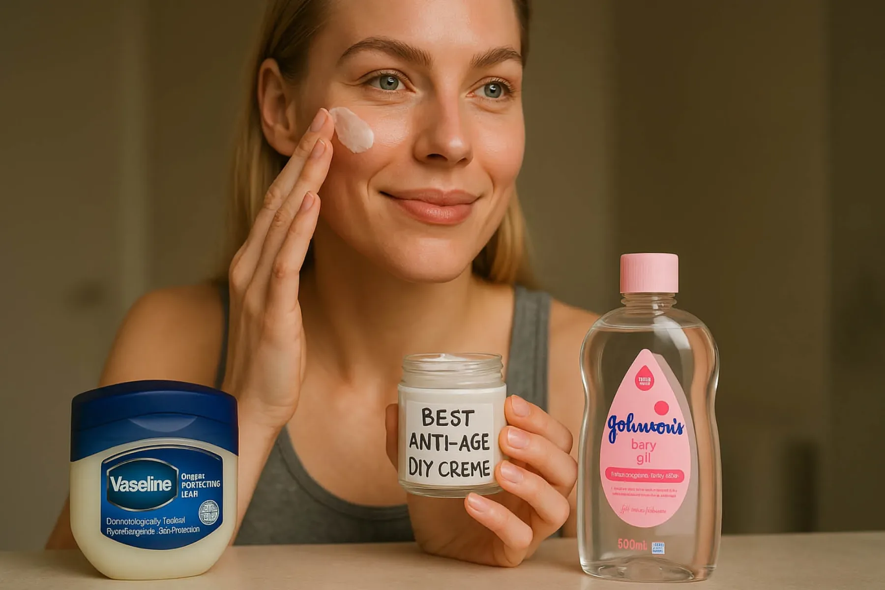 Najboljša DYI nočna anti-age krema: Vaseline + Johnson’s Baby Oil, ki nadomešča 100 € drage serume