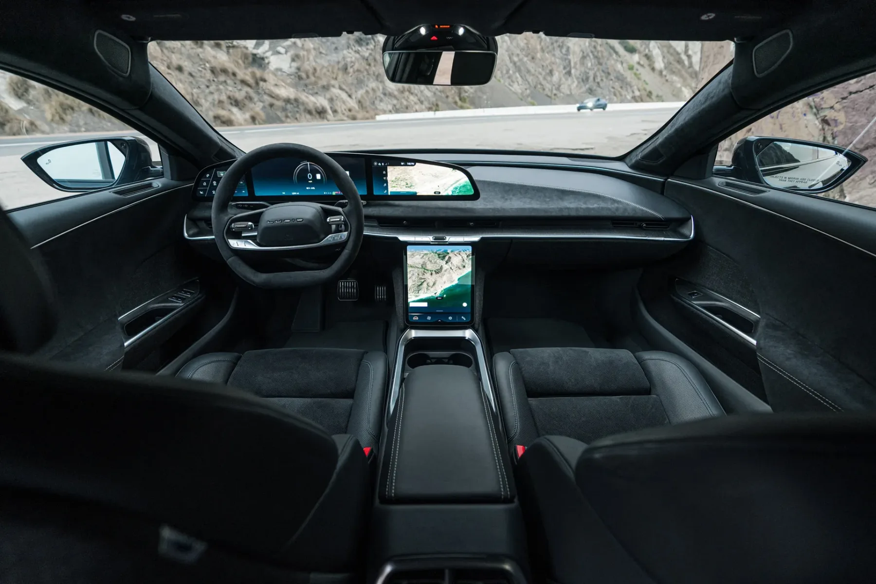 Najhitrejše blindirano oklepno vozilo na svetu: Lucid Air Sapphire predelovalca U.S. Armor Group