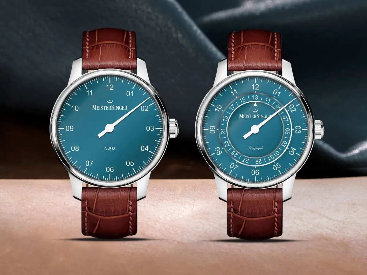 Najlepši protistrup za digitalni kaos: Zakaj je ura MeisterSinger z enim samim kazalcem popoln modni kos sezone – slika 2