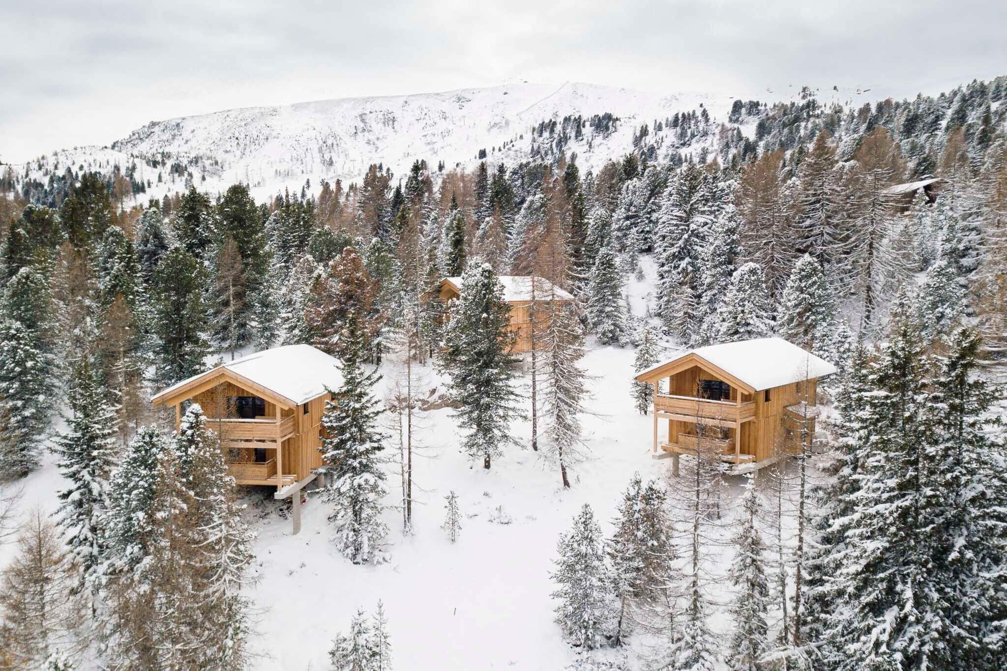 Naturchalets Turracher Höhe: skrivnostni čar lesenih Chaletov na planoti Turracher Höhe