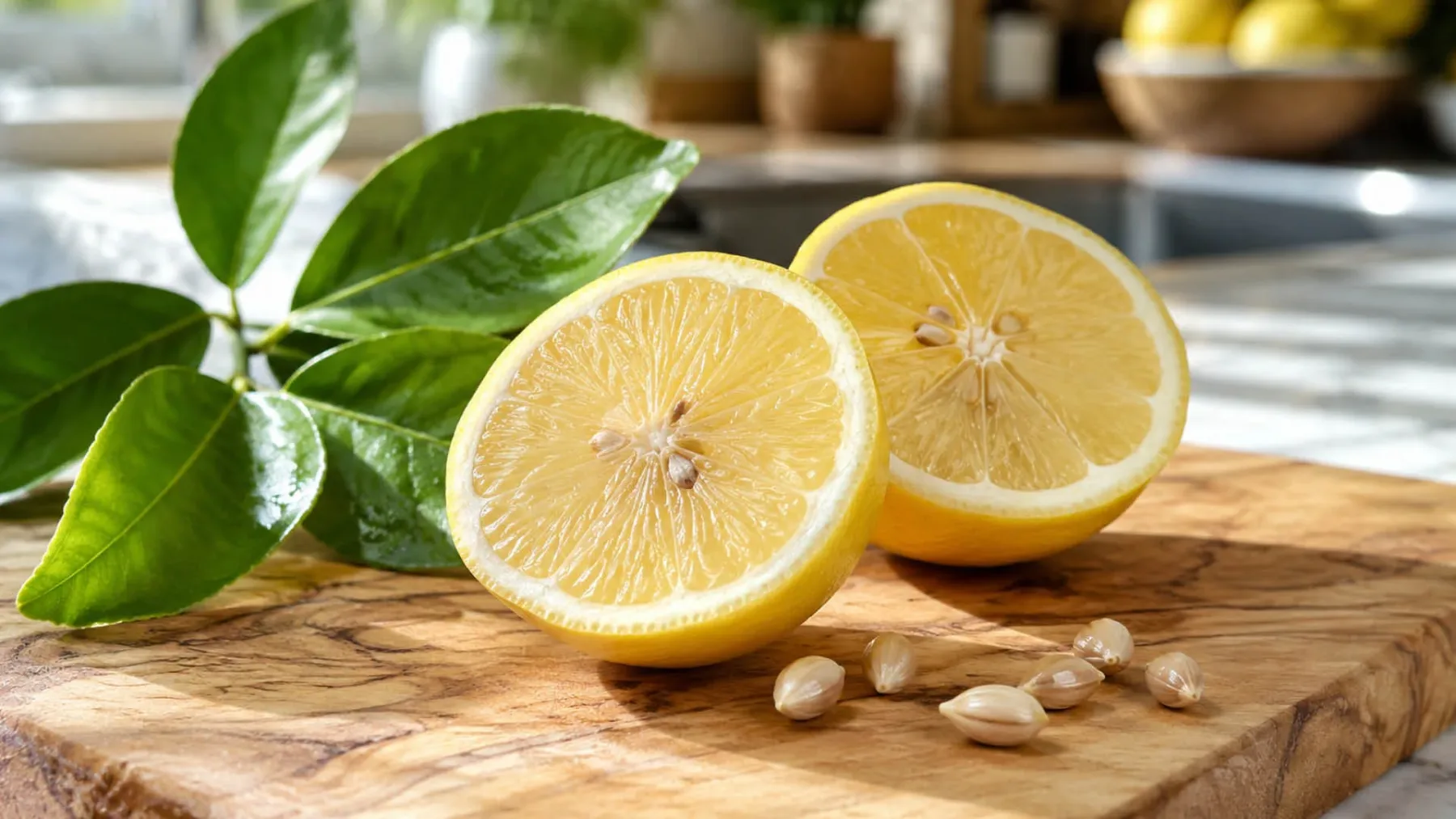 Ne zavrzite limoninih pešk: iz njih lahko zraste čudovit limonovec za balkon, teraso ali okensko polico