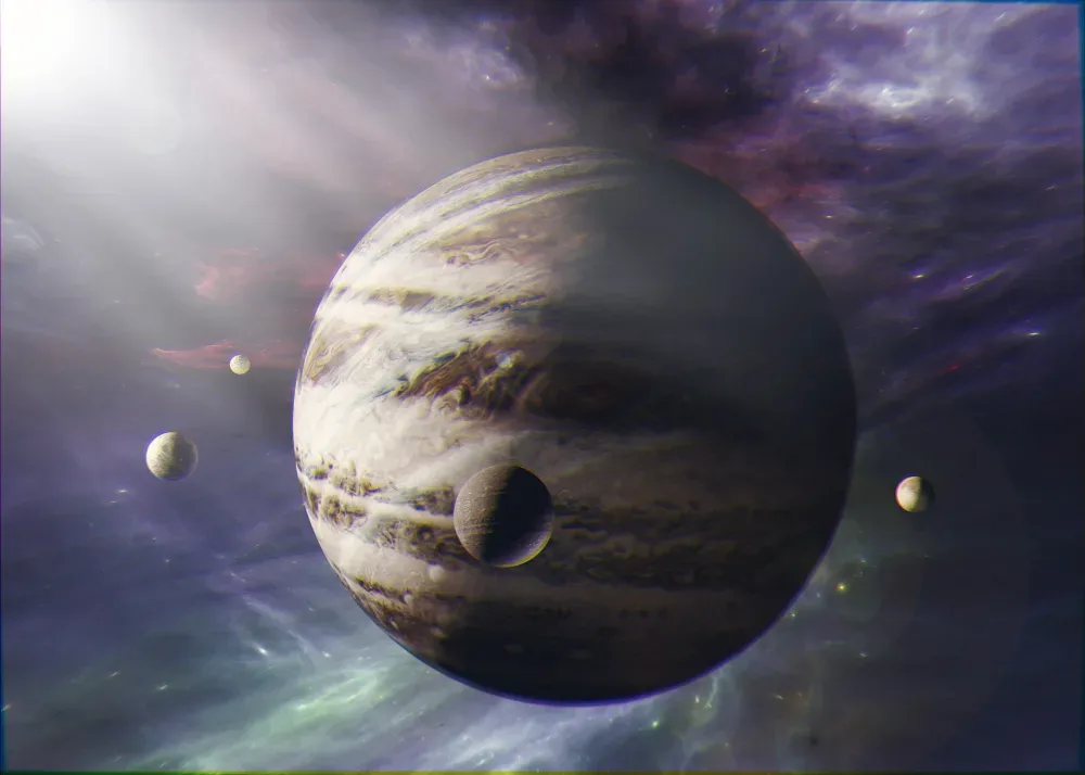 Nebesni spektakel aprila 2025: Rožnata luna, meteorski dež in poravnava planetov – vse v enem mesecu!